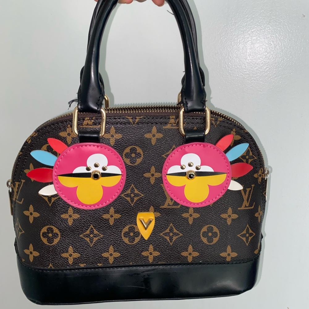 Louis Vuitton Leather Owl Mini Bag